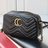 дизайнерские сумки сумка-тоут сумка для фотоаппарата Женская мода 2 G Marmont Classic Cross body 3 размера Роскошная натуральная кожа с Seria283x