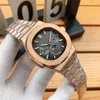 PP Women Men's Luksus wielofunkcyjny Nautilusity 5740 Watch Digital Automatyczne mechaniczne mechaniczne turbroofowe zegarek Mężczyzn na rękę zegarek Heuerity #545