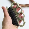 Finger Handheld Tiger Four Set Ring Fist Buckle Car Window Breaking Survival Equipment Self Defense Summoner 949435