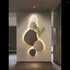 Wall Lamp Style Living Room Porch Decorative Painting Lights Green Plant Mural Corridor Aisle Plug