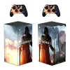 Aufkleber Battlefield Protector Aufkleber Aufkleber Decal Cover für die Xbox -Serie X -Konsole und 2 Controller Xbox Series X Skin Sticker Vinyl