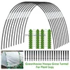 Other Garden Tools Greenhouse Hoops Grow Tunnel Kit W Spikes Clips Detachable Fiberglass Frame Reusable 230816 Drop Delivery Home Dhzpz