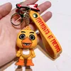 Game Keychain Anime Figure Five Nights At Freddys Action Figure PVC Car Key Decor Pendant Model Kids Toys Gift