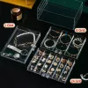 Dietro 31/72/79/120 GRUNGS EARRINGS EARLINGS SCASSE DI PROPRIETÀ Organizzatore di gioielli acrilici Stackable Nail Art Diamond Display Cassetto