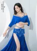 Stage Wear 2024 Dance Original Belly Costume Light Luxury Practice Skirt Suit Group Performance ZM466