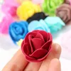 Decorative Flowers Multi-use Mini Gift Wreath Bear Valentine's Day Wedding Decoration Foam Rose Flower Artificial Party Supplies