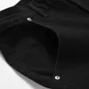 Męskie dżinsy punkowe dżinsy mężczyźni w trudnej sytuacji splicing czarne luźne dżinsowe spodnie harajuku hip hop streetwear dżinsy do Maleh24222