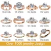 OEM Or ODM Design Customized Lab Grown Diamond Moissanite 14K Gold Earrings Jewelry Custom Bracelet