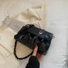 Edle Abendtaschen, beliebte kleine Tasche für Damen, Einzelschulter, Unterarm-Umhängetasche, Nische, Herbst und Winter, High-End-Feeling Cloud