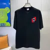 2024 Neuestes Designer-T-Shirt aus weicher Baumwolle, kurzärmeliges T-Shirt, 3D-geprägtes Einzelkörper-T-Shirt, knitterfrei, modisch, Freizeit, Unisex-T-Shirt, Original für Herren-T-Shirt