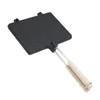 Pans Fry Sandwich Pan Outdoor Steak Bread Non-stick Frying Supplies Household Mold And Kitchen Toast Detachable Grill