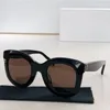 Serin lüks güneş gözlüğü tasarımcısı kadın kadın gözlükleri kıdemli gözlük kadın gözlükler çerçeve vintage metal güneş gözlükleri lüks gözlükler açık plaj güneş gözlükleri cl4005