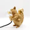 Night Lights Nordic Designer Cute Animal Lamp Kids Room Decoration Squirrel Children Bedroom Decor Bedside Table