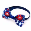 Köpek kıyafetleri 50/100pcs yazlar için küçük papyon ayçiçeği evcil hayvan bowties yaka köpekler evcil hayvanlar tımar aksesuarları