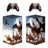 Aufkleber Battlefield Protector Aufkleber Aufkleber Decal Cover für die Xbox -Serie X -Konsole und 2 Controller Xbox Series X Skin Sticker Vinyl