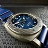 Panerais Watch Luminor Watches Luxury Mens armbandsur Designer Submersible Blue Mens PAM01232Full rostfritt stål Vattentät hög kvalitet