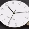 Zegarki ścienne 1950 American Style Big Clock USA Pokój dla dzieci klasyczny estetyczny projektant zegarków Nordic Atmosphere Saat Dekoracja domu