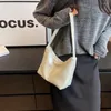 Borse da sera Borsa a tracolla in morbida pelle PU per donna Totes Shopper Mini ascellare Bolso Mujer Moda Ins Borsa a mano grande secchiello 2024