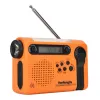 Rádio novo portátil hrd900 prevenção de desastres alarme de emergência led lanterna banda completa carregamento do telefone móvel rádio carregamento solar
