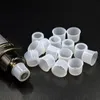 Vapes Drip Tip DRAG Capuchon en silicone souple Transparent jetable Driptip Embouchure Testeur Conseils de test pour Voopoo Drag X Drag S en stock