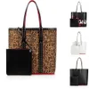 Mixed Printing Frauen Big Bags Platfor Kritzeln Designer-Handtaschen Totes Verbundhandtasche aus echtem Leder Geldbörse Schulter2335