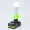 Portable Lanterns For Ryobi 18V Li-ion Battery Cordless E27 Bulb Lamp LED Light Indoor And Outdoor Work