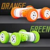 Electric/RC Car Childrens remote-controlled mini car rollover double-sided stunt car 360 degree tipper off-road racing toy Zhiyi toy