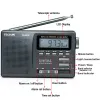 Radio Tecsun Dr920c Radio digitale Fm Display Fm/mw/sw Radio portatile multibanda Fm:76108mhz/mw:5251610khz/sw:5.9521.85mhz Radio