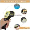 مقياس الحرارة المنزلي مقياس الحرارة غير التلامس Pyrometer GM320 LCD الصناعي IR درجة الحرارة المرتفعة 50 600 58 1112 للصناعة T5EF D DHFHJ