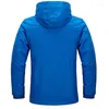 Vestes pour hommes Oulylan Hommes Femmes Randonnée imperméable protection solaire coupe-vent camping escalade manteau de pluie en plein air unisexe vêtement portable