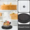 Servis uppsättningar Glass Hood Western Cuisine Cover Dessert Practical Smoke Lid Rökning Cake Kit