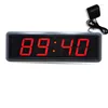 Relojes de pared Montado digital LED Cuenta atrás GPS Temporizador Pantalla de 4 dígitos Reloj Competencia multifuncional DAP