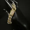 Ожерелье из звеньев Майами для мужчин и женщин, оптовая продажа, кубинская цепочка из муассанита, серебристое золото, однотонная, 2 ряда, от 3 мм до 22 мм, S Cross, хип-хоп, HK GRA