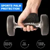 Lyft 1 par Viktlyftande handskar Bänk Tryck på Umbbell Grip Kettlebell Rubber Mitten Glyes Gym Fitness Protecting Palm Hand Grip