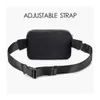 Fashion Waist Bags for Women Fanny Pack Hip Bum Bag Chest Shoulder Bag Dual Zipper Crossbody Bag with Adjustable Strap