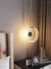 Żyrandole lampa nocna LED Nowoczesne minimalistyczne lekkie luksusowe salon dekoracja ściany deszcz w stylu nordyckim sypialnia mały żyrandol