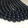 Beads 1 string Natural Genuine Morion Beads Black Quartz Rock Crystal Beads 6mm 8mm 10mm 12mm Loose Beads For Jewelry DIY 15.5"