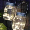 Bouteilles de stockage 12 pcs Mason Jar Poignée Can Lampe solaire Poignées Crochet Creative Light Fer Galvanisé Cintres