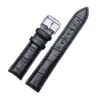 Andere horloges Universeel kalfsleer Bamboepatroon Lederen horlogeband Unisex horlogeaccessoires 12 mm 14 mm 16 mm 18 mm 20 mm 22 mm 24 mm J240222