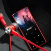 Колонки RUIZU D29 Bluetooth-совместимый MP3-плеер Портативный аудио Музыкальный плеер емкостью 8 ГБ со встроенным динамиком Поддержка FM-записи Шагомер