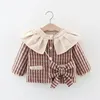 Down Coat 2024 Girls Children's Cotton Clothes Vertical Shawl Winter Kids Jacket Thickened Wholesale