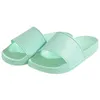 Pure Color Slippers For Mens Womens Flats Gummi Scuffs Casual Beach Shoes Summer Blue