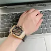 RM Chronographen Letzte Armbanduhr Automatische Armbandwatch RMWatches Womens Serie RM037 Original Diamondset Womens Uhren 18K Roségold Original Diamondset Automat
