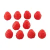 Dekorativa blommor konstgjorda 10x falska Bilberry för dekorera kök rekvisita hemdekoration simulerad fruktpografi