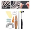 Equipamentos 12 peças Professional Jewelry Making Tool Measu Stick Sizer Kit, útil para diâmetros de Measu