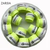 Prise en charge 60 PCS ZARSIA NEON GREEN TENNIS RACKET GRIP, Viscous Badminton Grips, Tennis Overgrips, Tennis Products