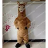 Costumes de mascotte de haute qualité Llama Walking Halloween Suit grand événement costume costume de fête