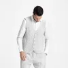 Miyake – gilet plissé pour hommes, vêtements quatre saisons, nouveau costume d'affaires élégant, mode décontractée, 2023