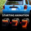 トヨタ4runnerのテールランプLEDターンシグナルTaillight 2010-2021リアランニングブレーキライトオートモーティブアクセサリー