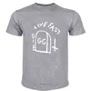 Męskie koszulki T-shirt Men O-Neck GG Allin Tombstone Live Fast Die Graphic Tee Shirt Shot Shirt na letni prezent